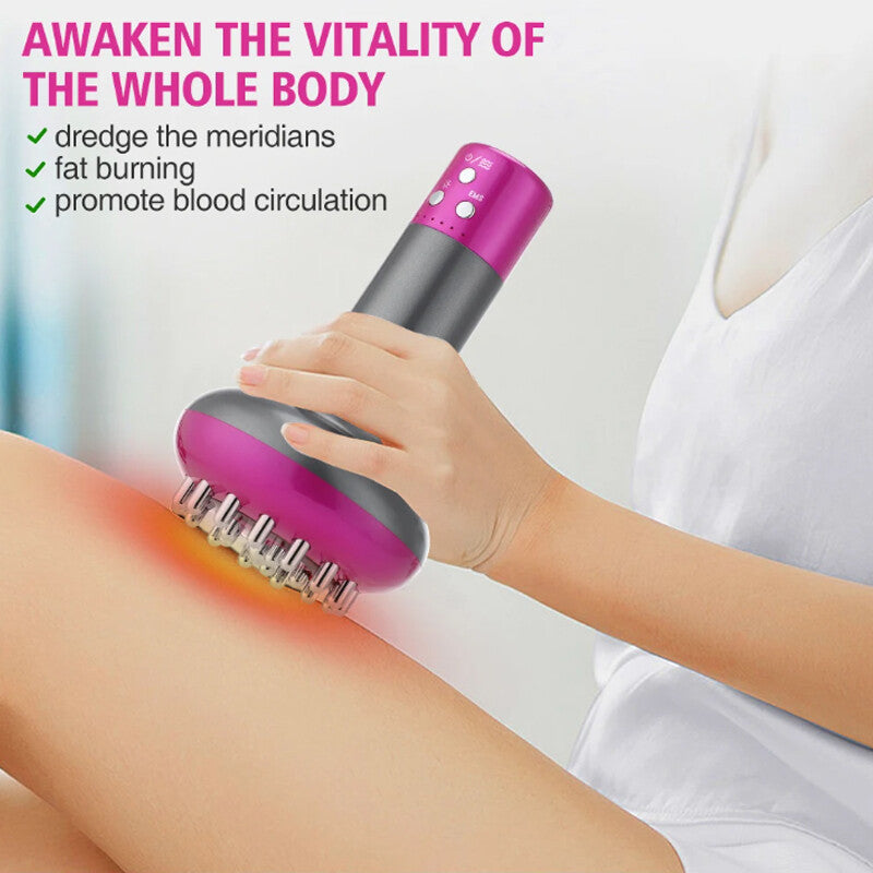 Electric Machine Body Massage Brush Guasha Physiotherapy Apparatus