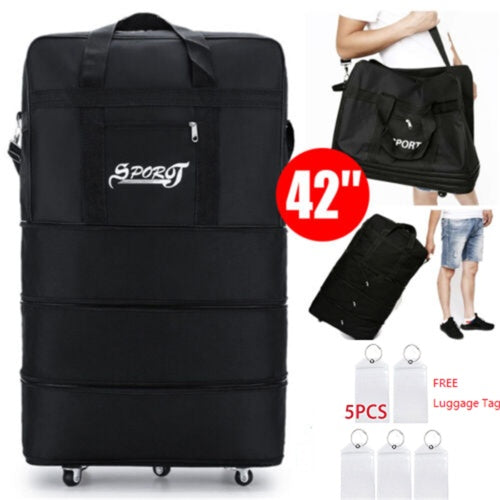 Extra Large Lightweight Luggage Trolley Suitcase Travel Bag Handbag BAG